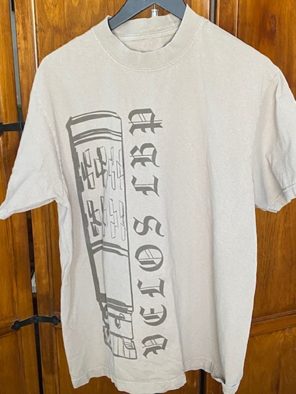 Social Culture T Shirt Mens Graphic Logo Skateboarding Streetwear tan